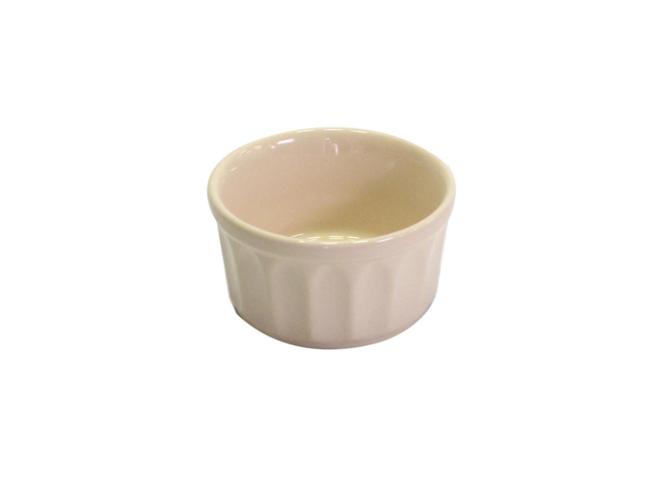 Ciotola pirottino crema d.7,5xh4,5x7,5cm $