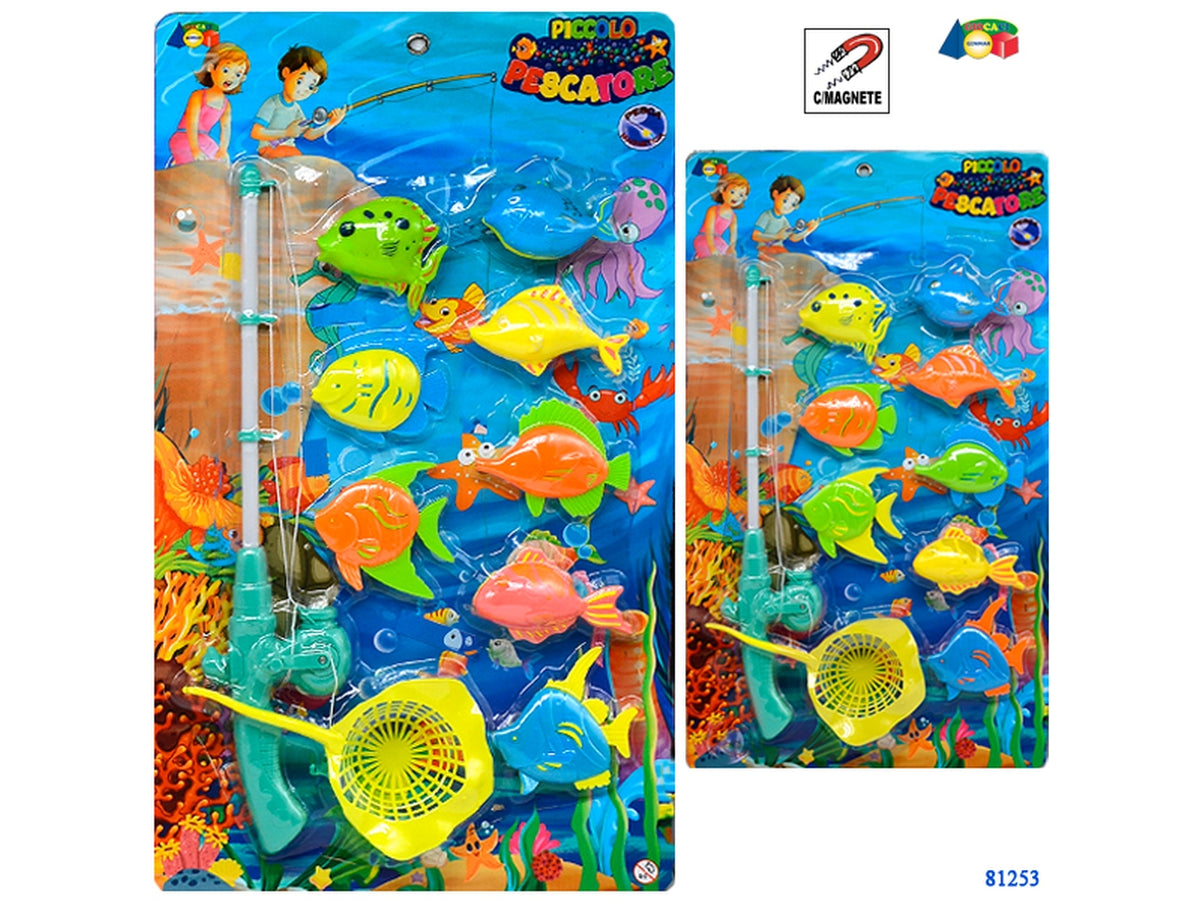 Set pesca magnetica piccolo pescatore ass.