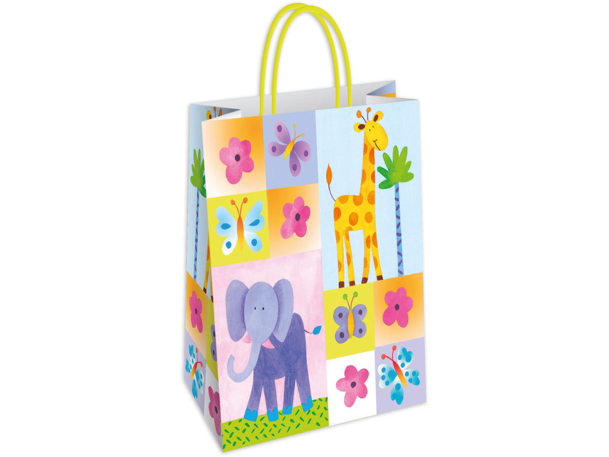 Shopper in carta fantasia zoe 36x12x41cm