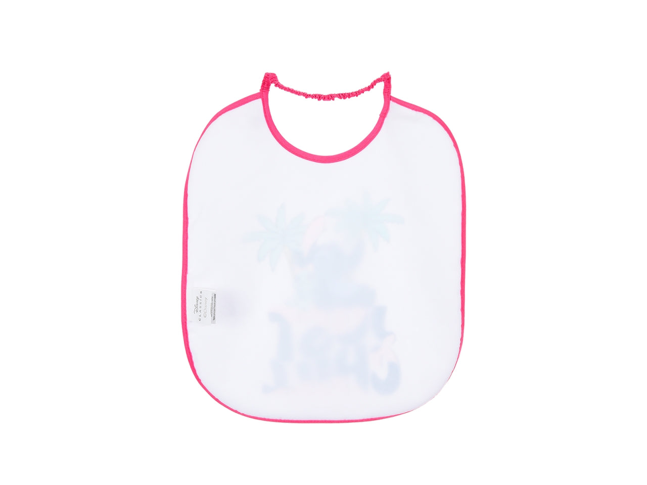 Lilo & stitch set 3 pezzi bavaglino, tovaglia e sacca