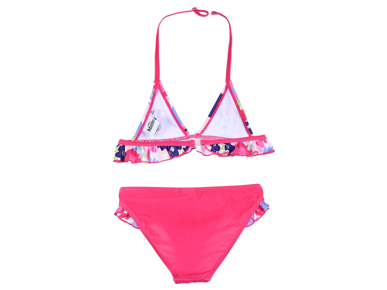 Minnie costume mare 2 pezzi con volant taglie da 3 a 8 anni