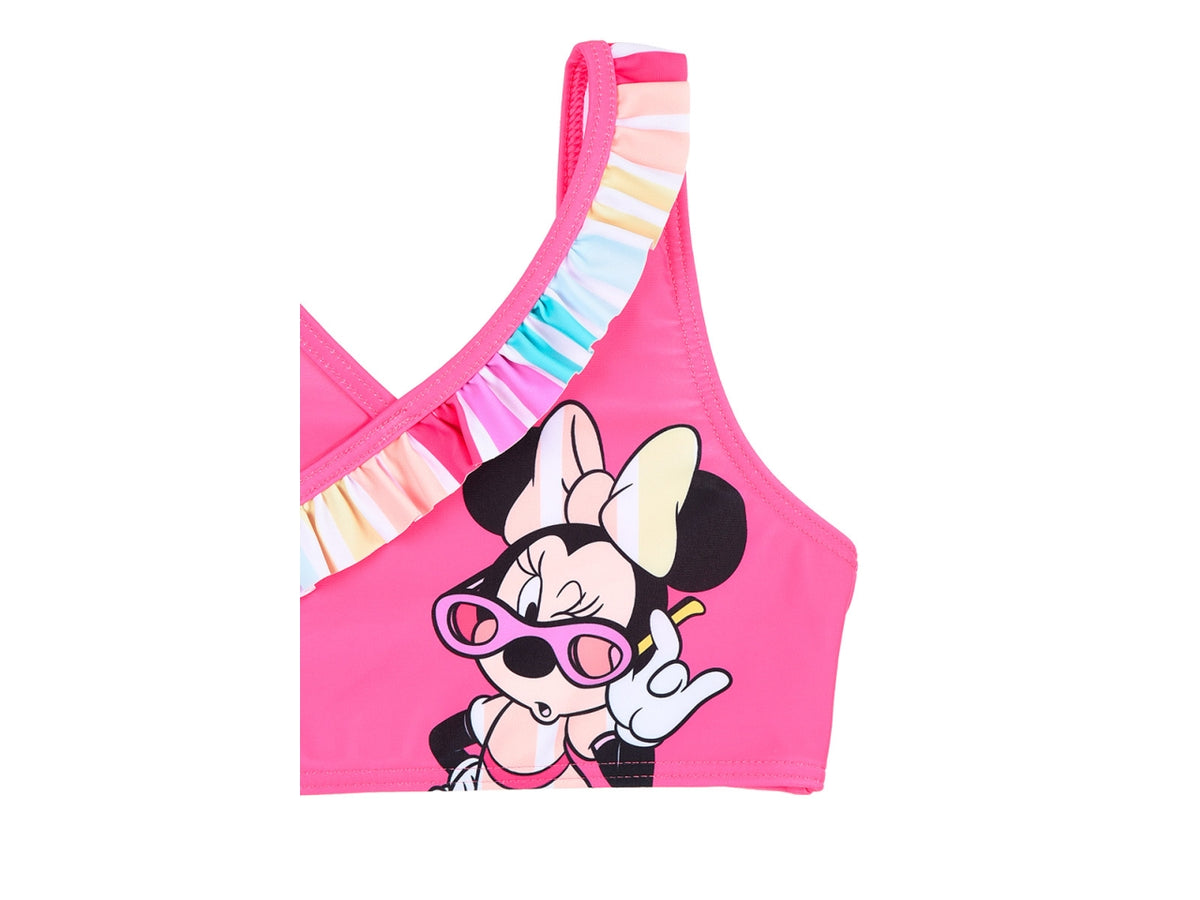 Minnie costume mare 2 pezzi con volant taglie da 3 a 8 anni