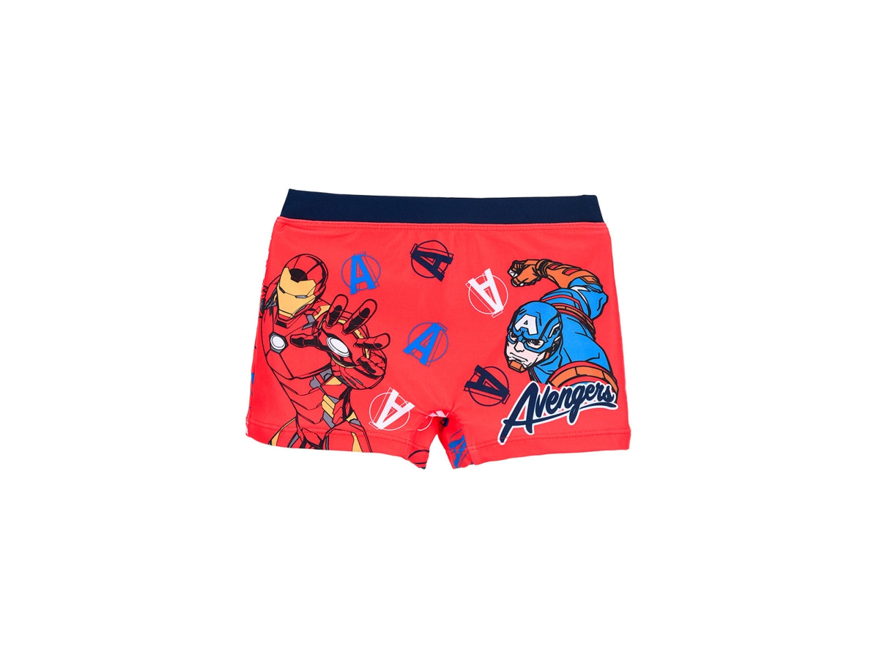 Avengers costume mare boxer taglie da 4 a 10 anni