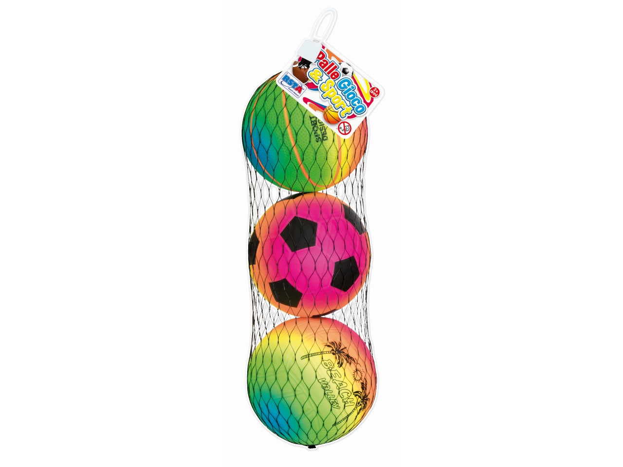 Palle da 40gr e d.10cm la confezione contiene 3 pezzi