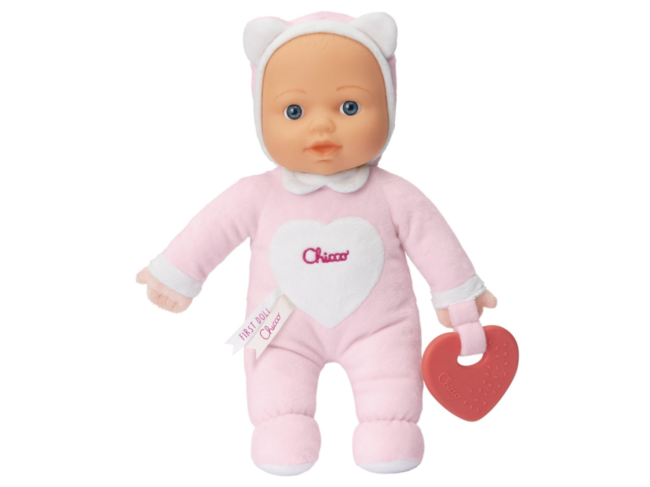 Gioco bambola my first doll piccola rosa
