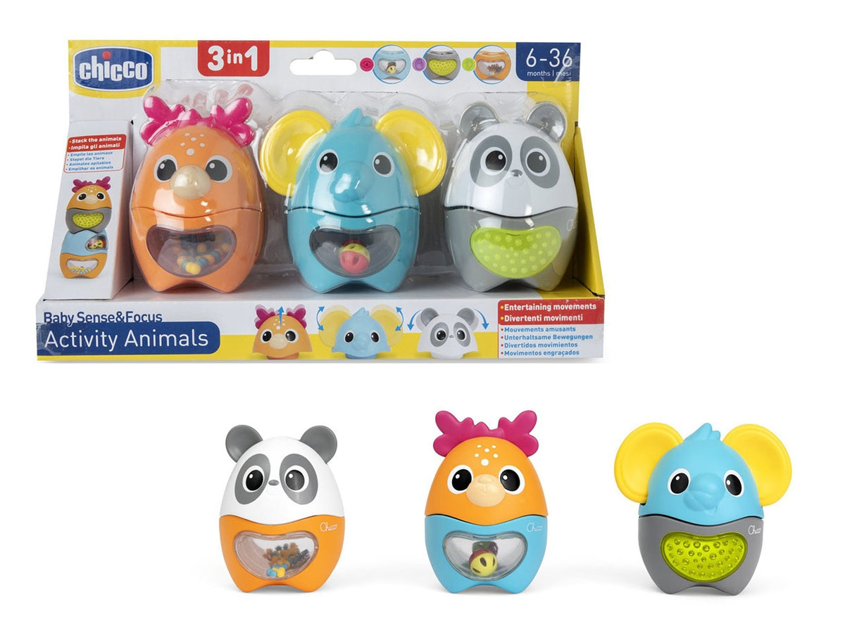 Gioco baby sense focus activity animals