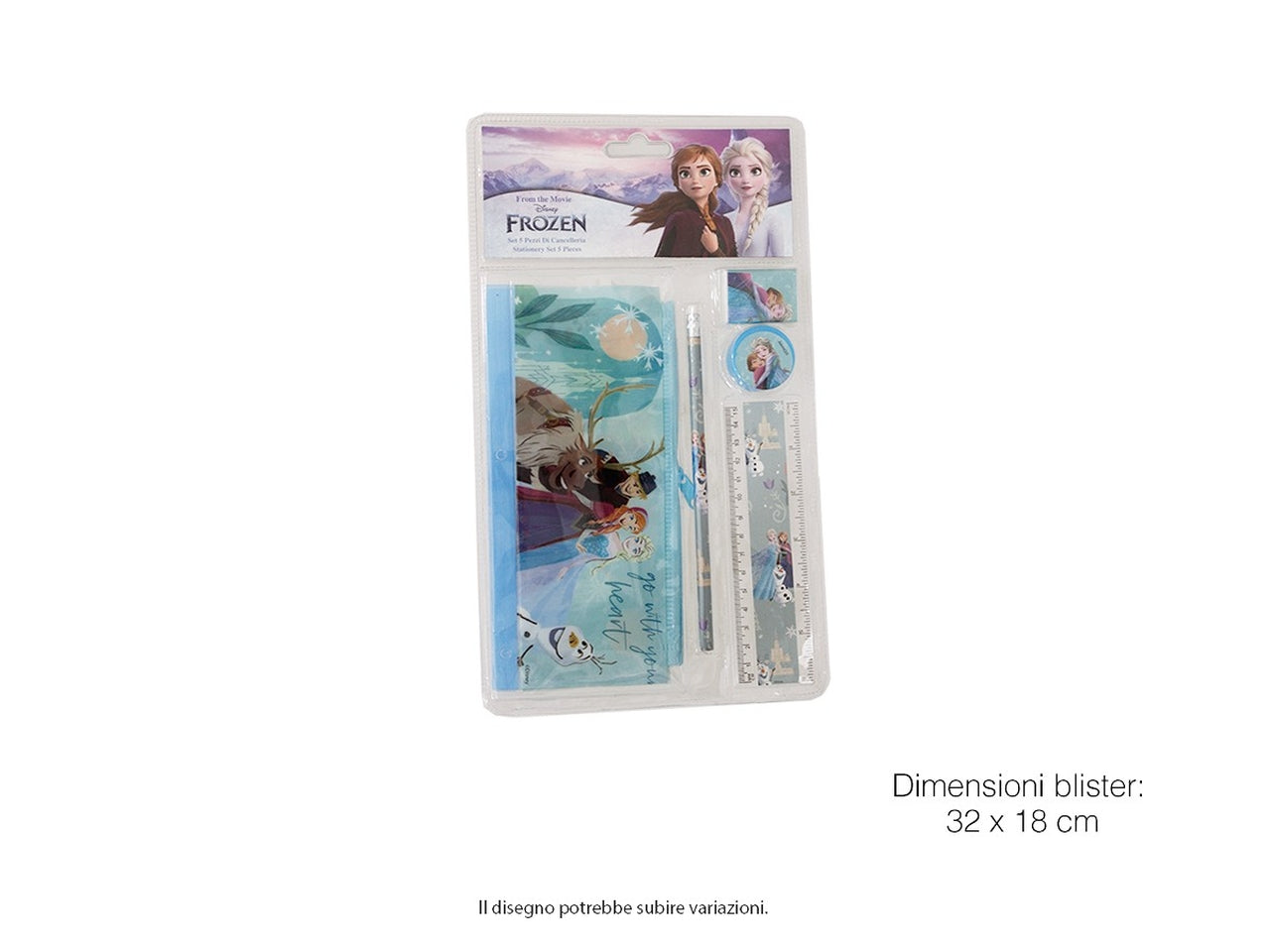 Frozen set cancelleria 5 oggetti