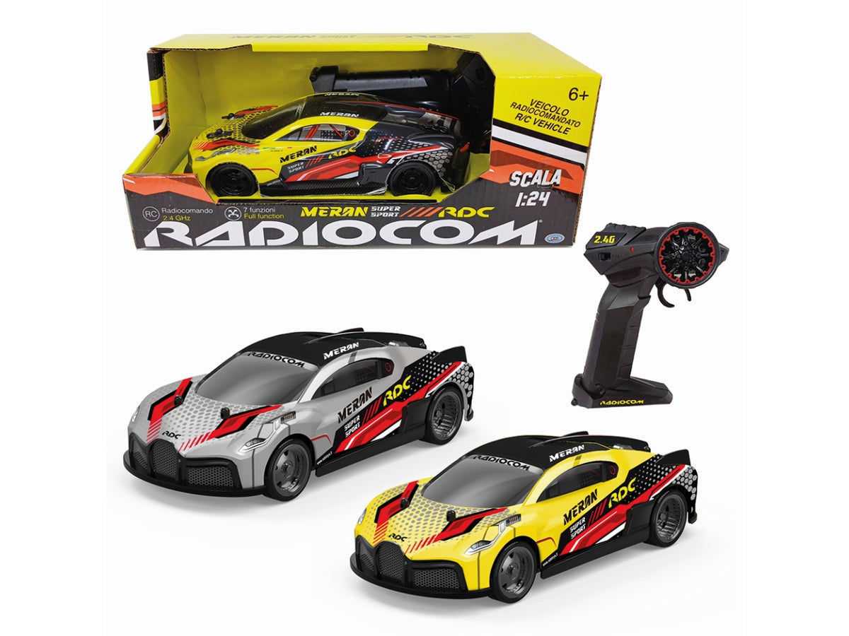 Radiocom meran super sport gt auto radiocomando scala.1:24