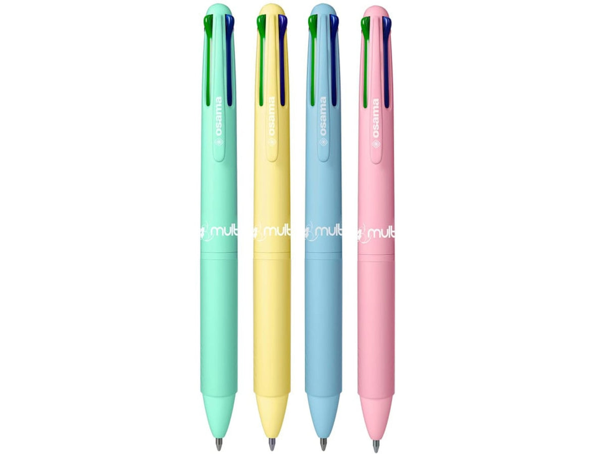 Penna sfera 4 colori osama pastel sfera