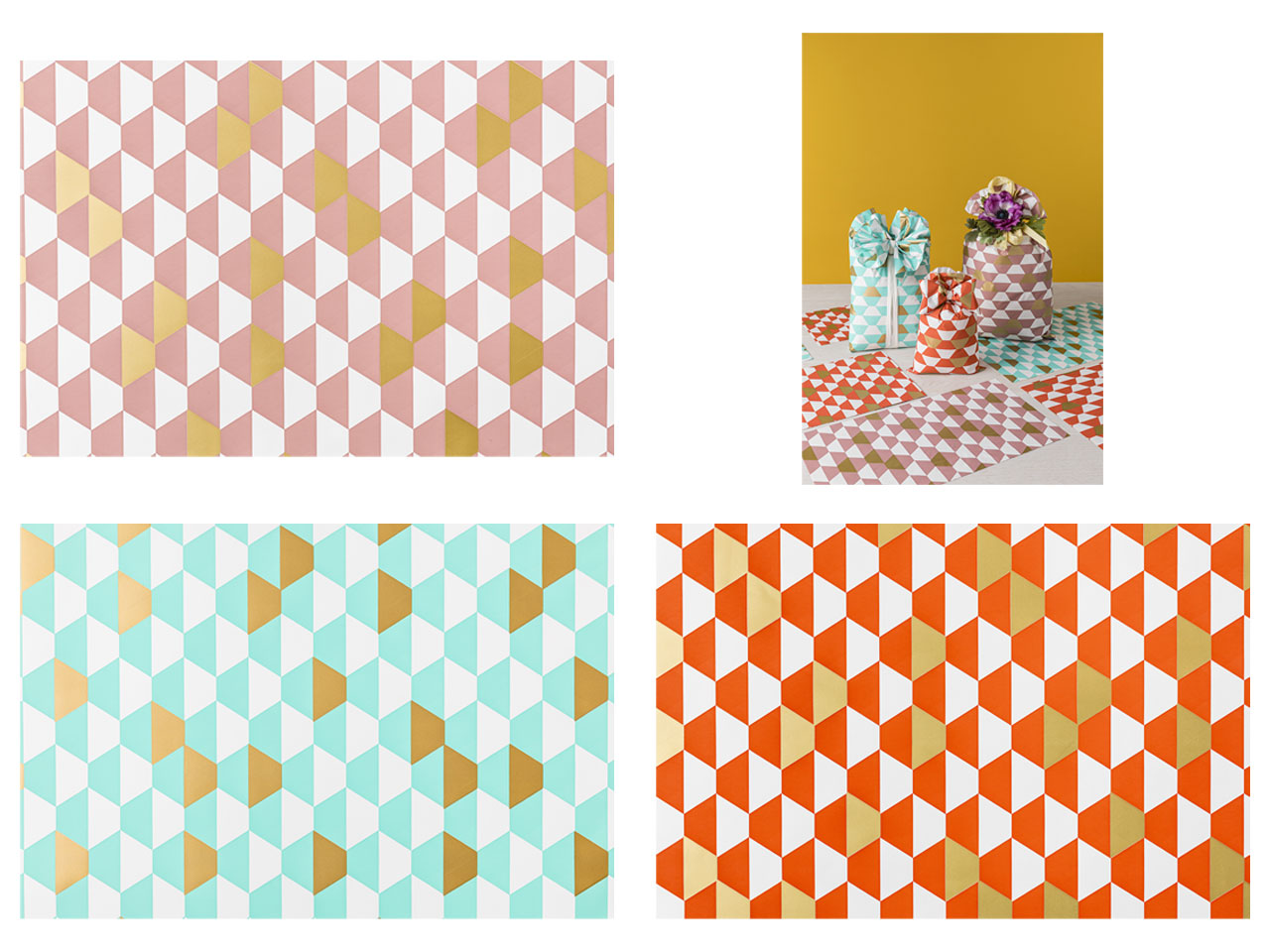 Buste regalo prisma colori assortiti 25x40cm confezione da 50 pezzi