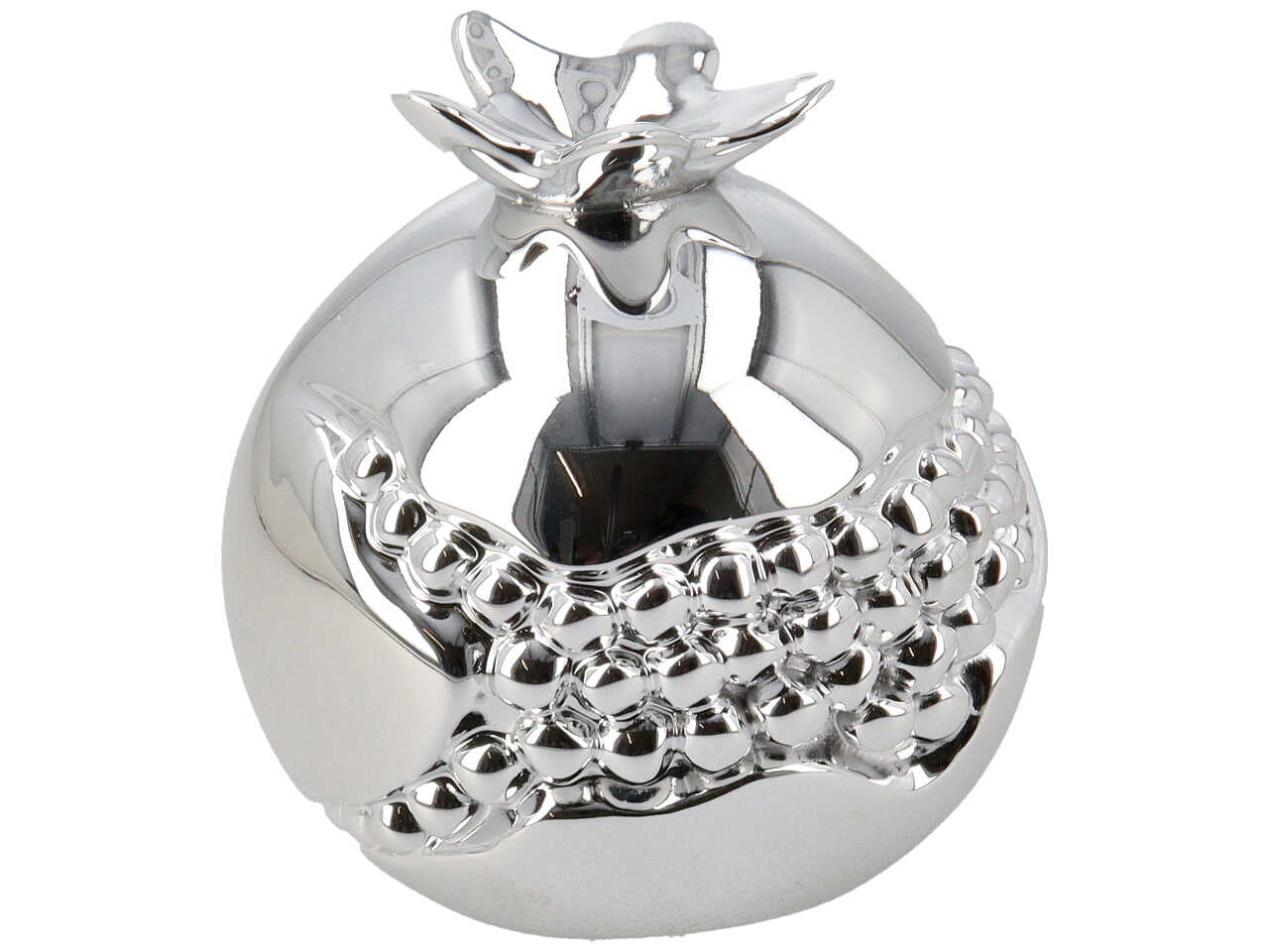 Melograno h.9cm argento