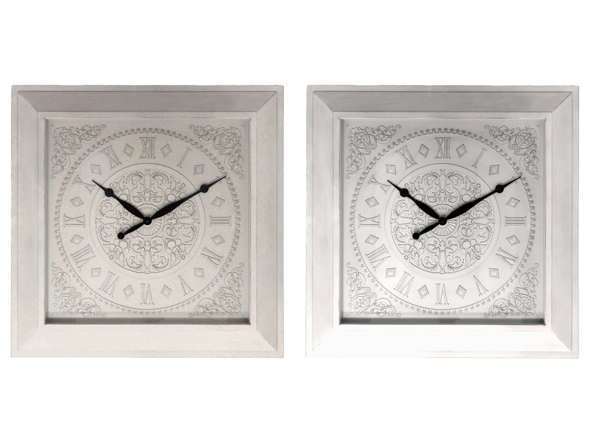 Orologio da parete 75x75cm in 2 colori assortiti
