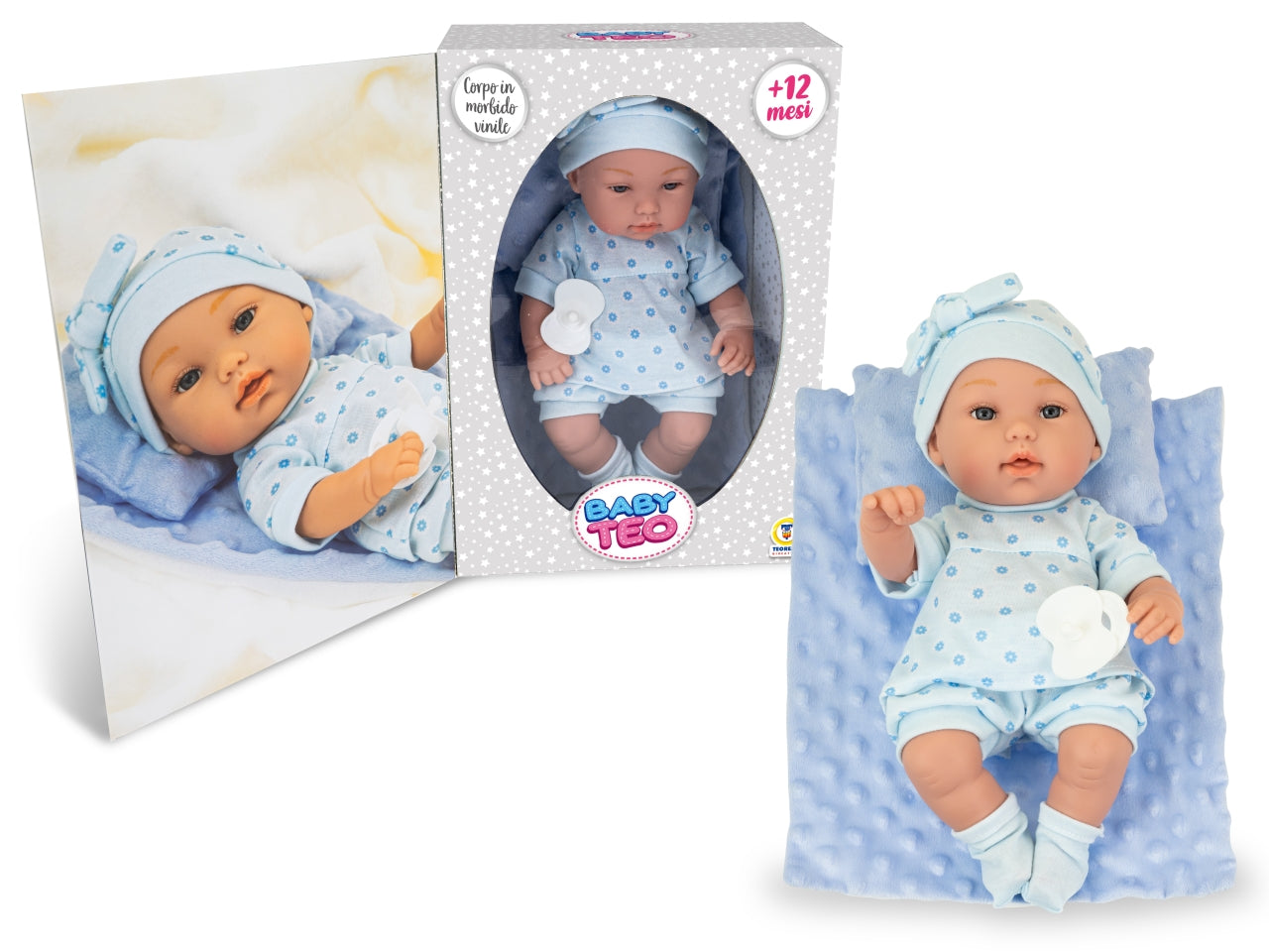 Baby teo - neonato dolce nanna con corpo in vinile