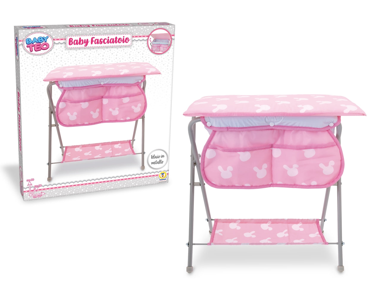 Baby Teo fasciatoio 46x26x49cm