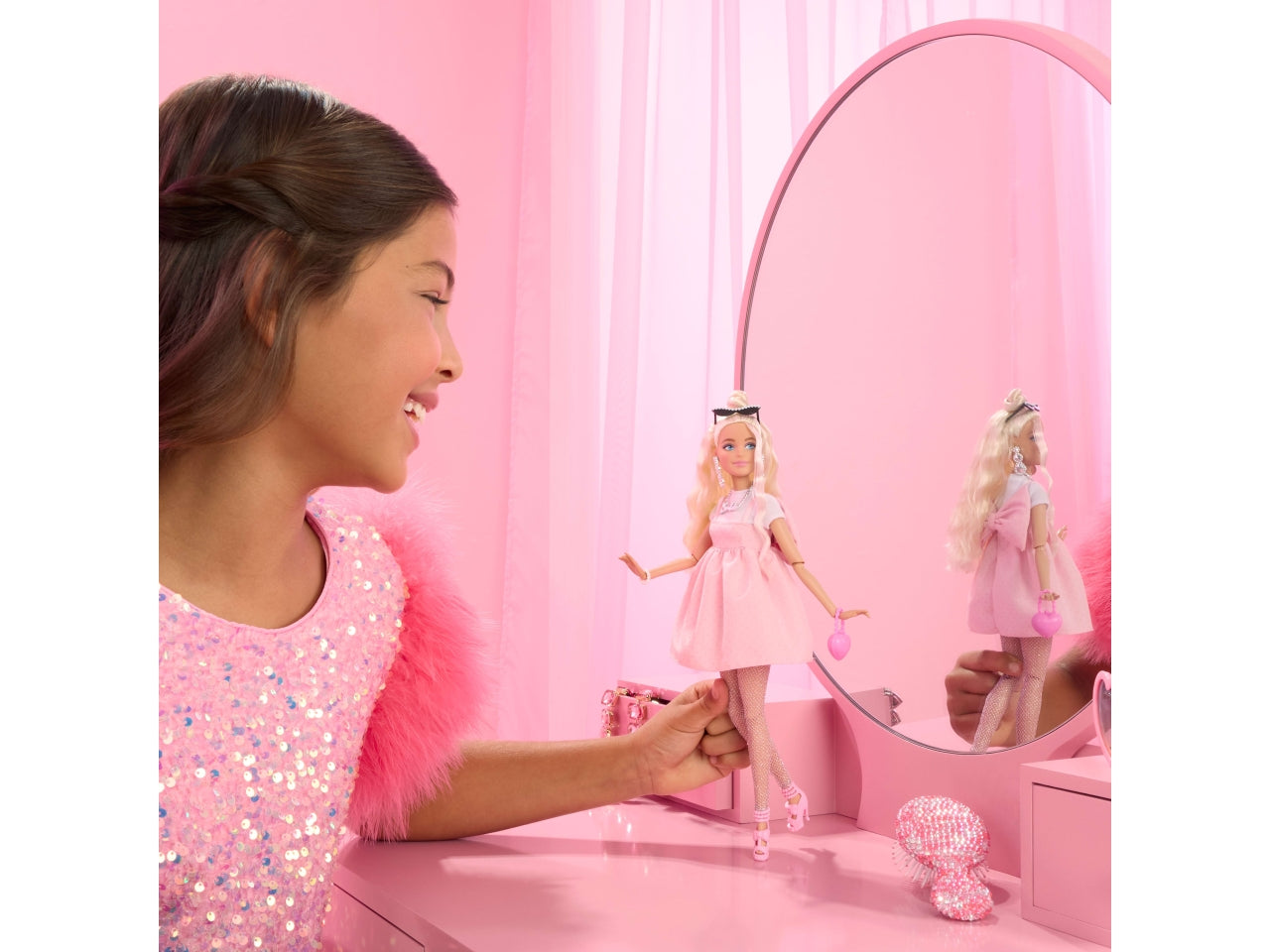 Barbie deluxe style fiocco