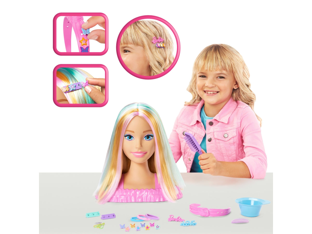 Barbie testa pettinabile deluxe $