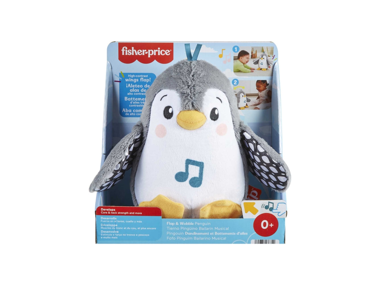 Gioco pinguino dolci coccole