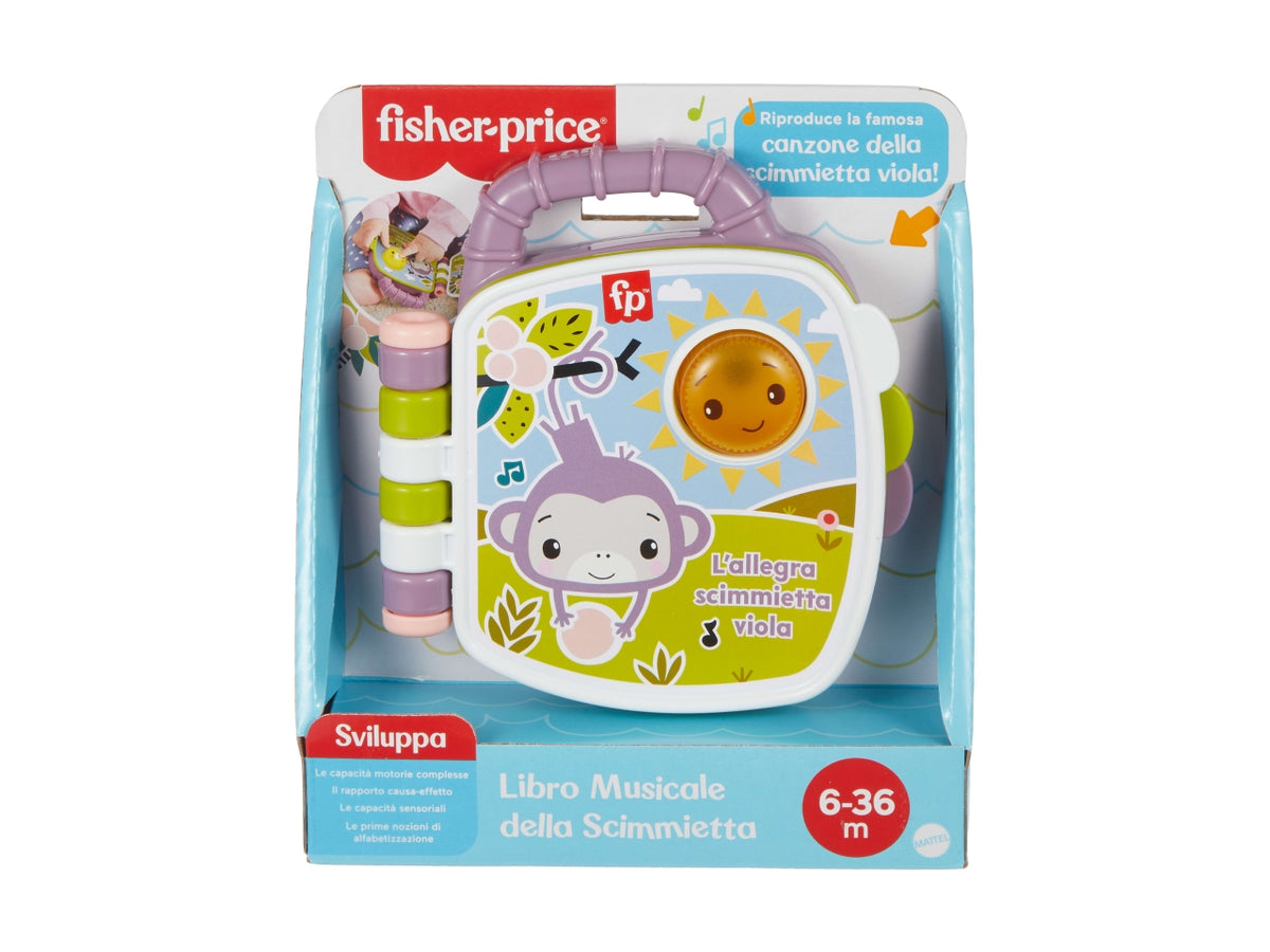 Fisher price libro musicale scimmietta