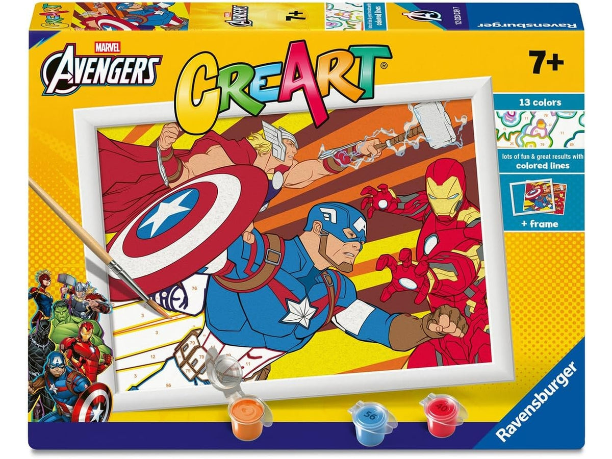 Creart serie d licensed - captain america