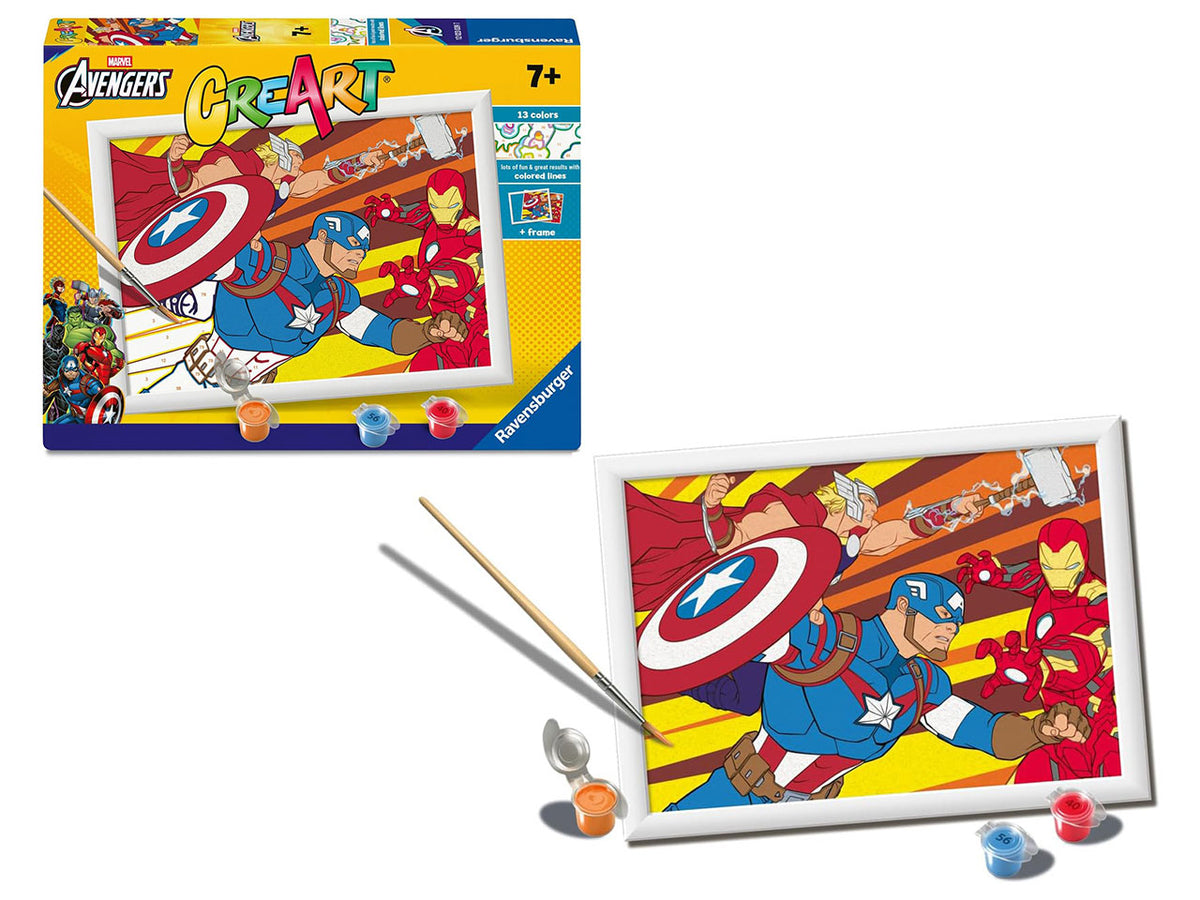 Creart serie d licensed - captain america