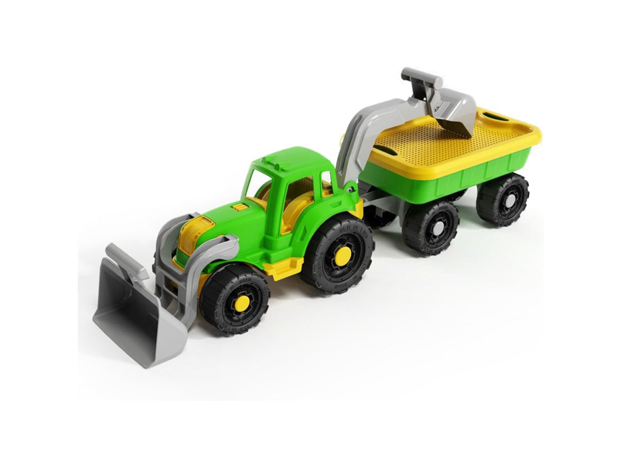 Trattore strong team con benna carrello