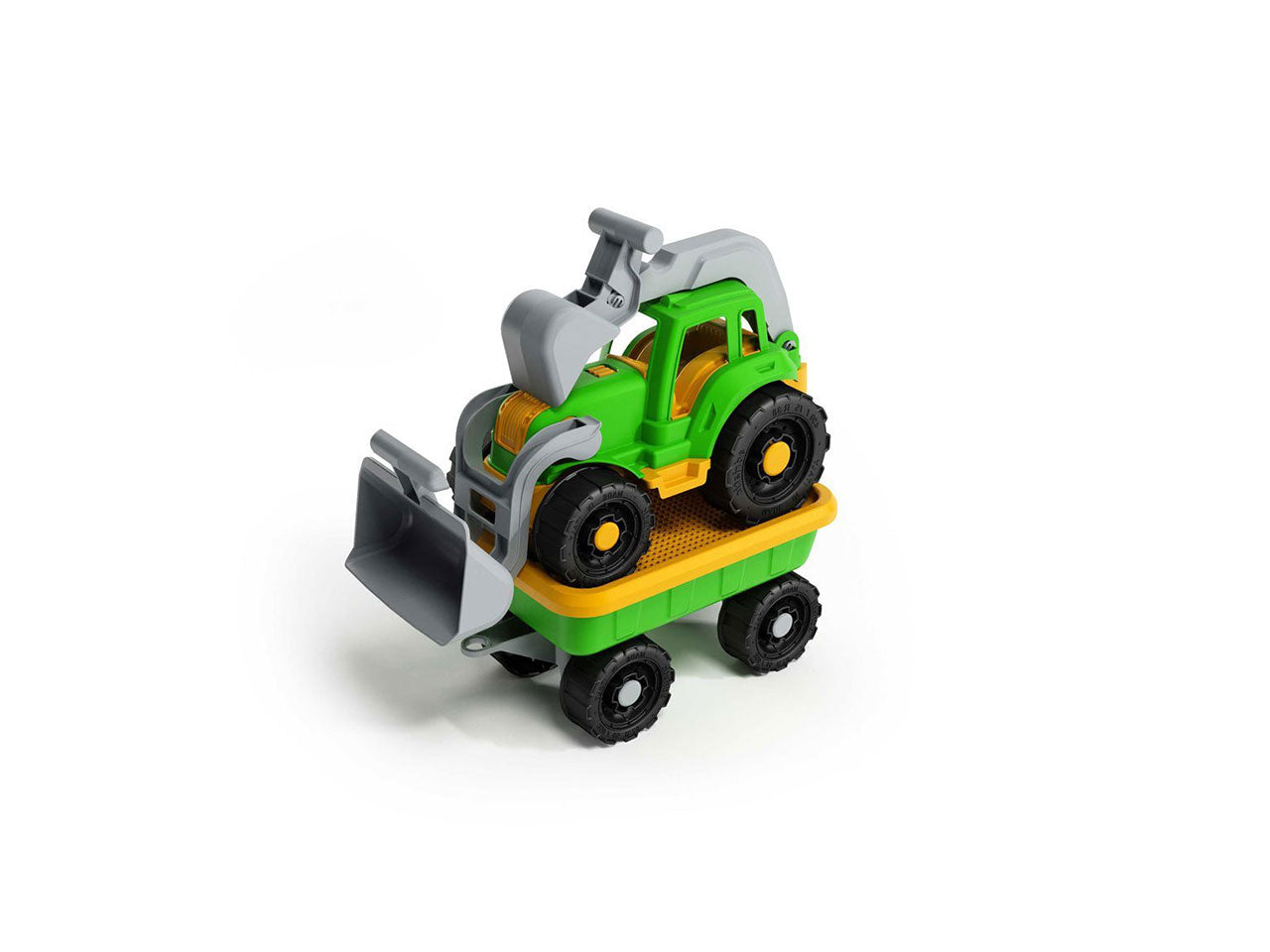 Trattore strong team con benna carrello
