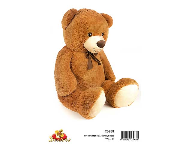 Peluche Orso Marrone 130Cm