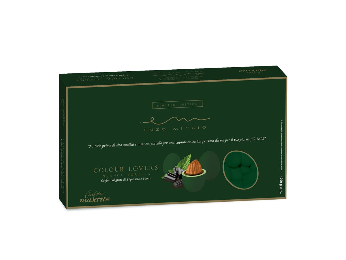 Confetti enzo miccio maxtris nuance foresta a liquirizia e menta