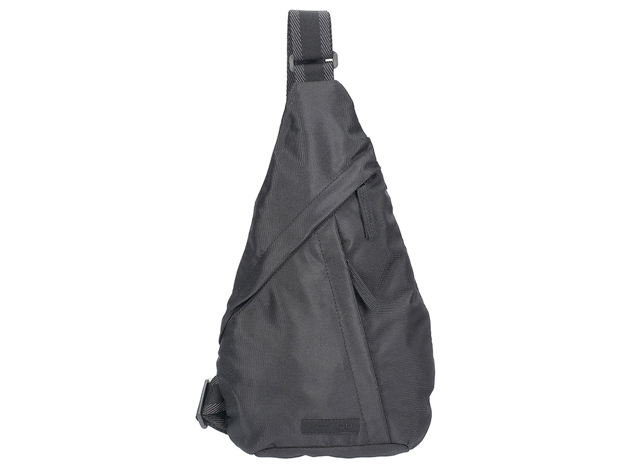 Zaino monospalla 38x22x15cm nero