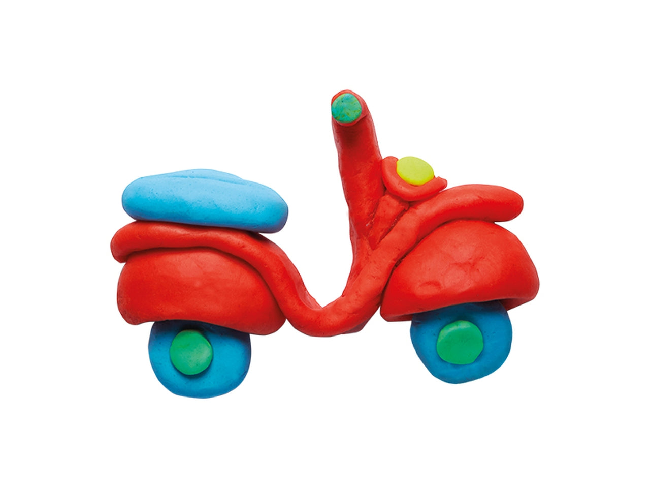 Primo easydo' cubido' moto elettrica pasta da modellare da 60g