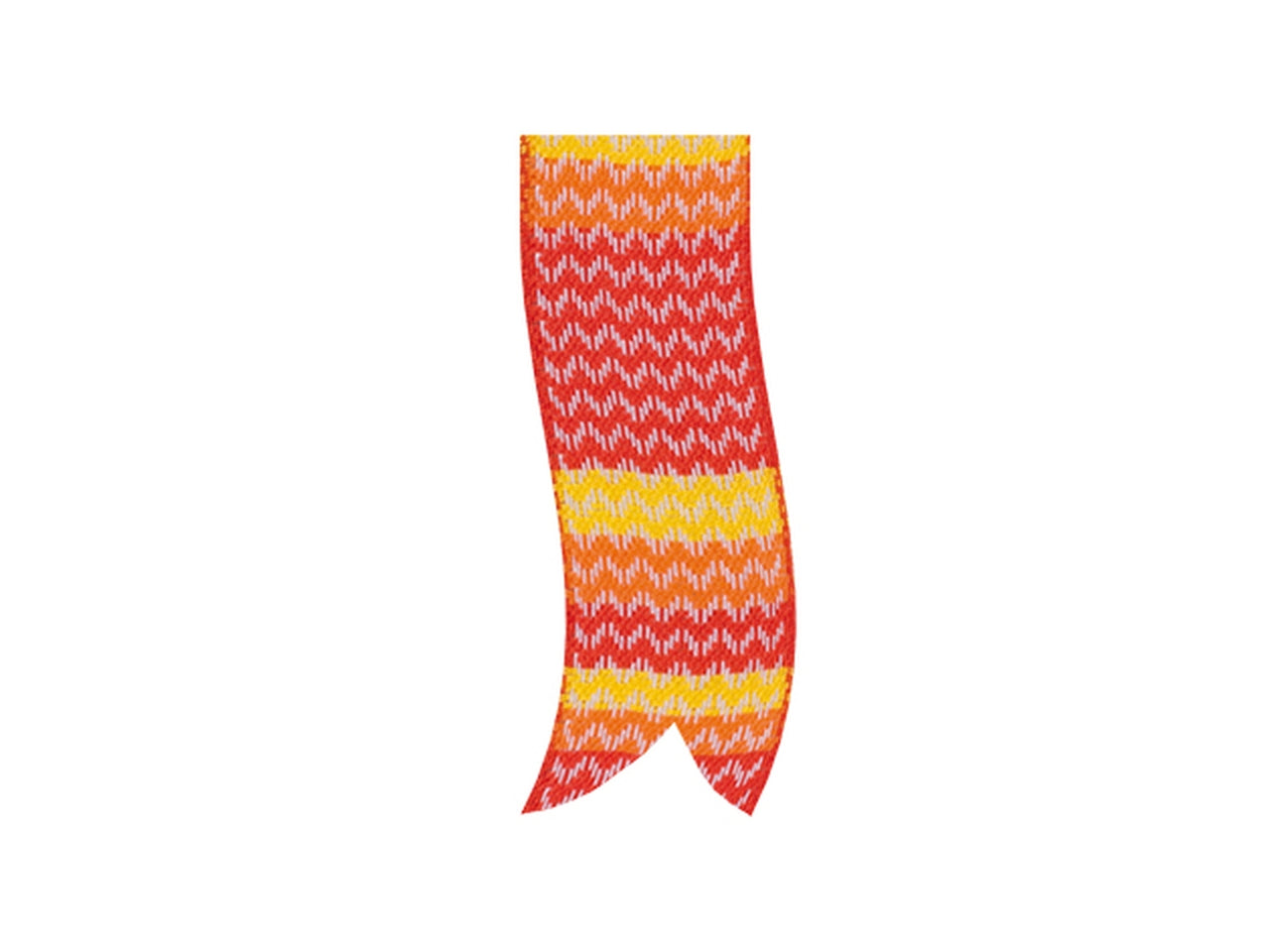 Nastro in tessuto 265 2,5cmx10mt di colore arancio