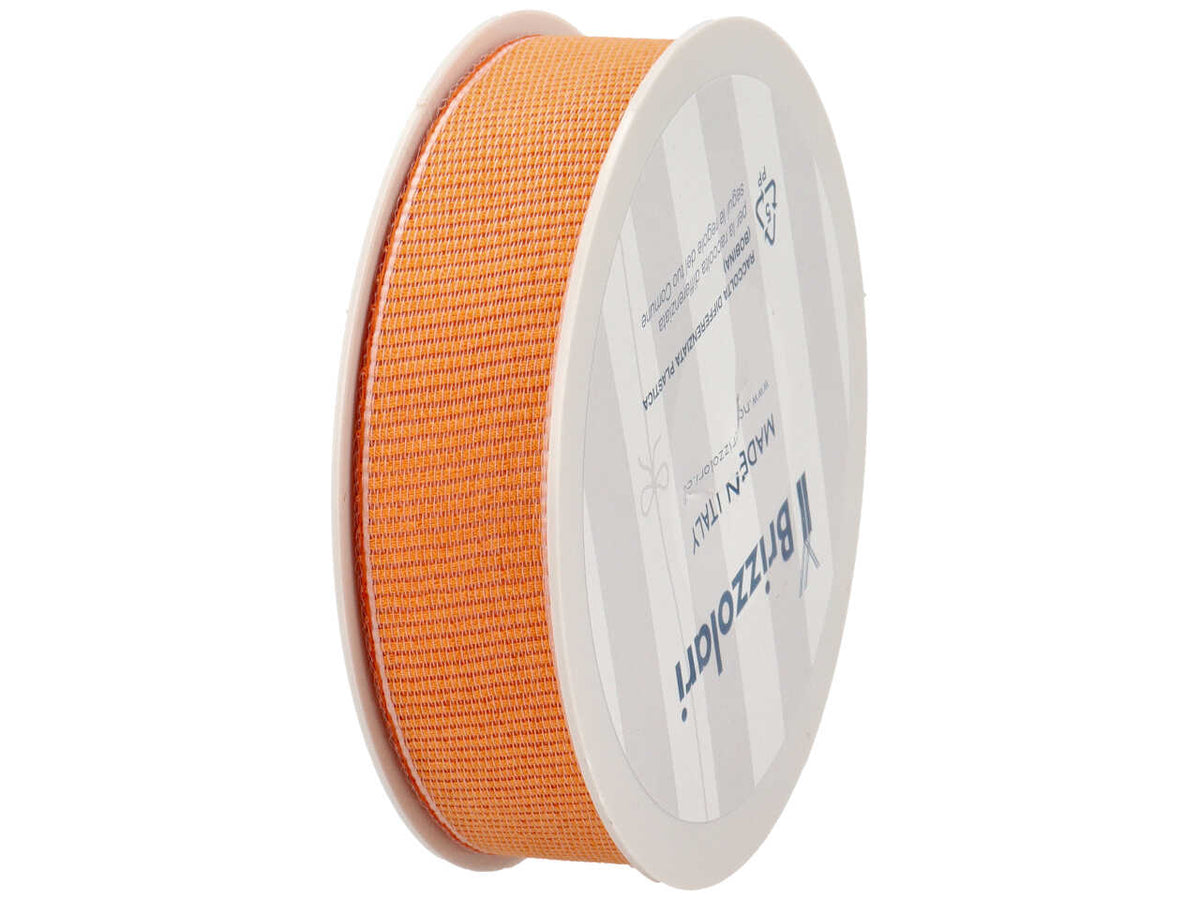 Nastro in tessuto 258 2,5cmx15mt di colore arancio