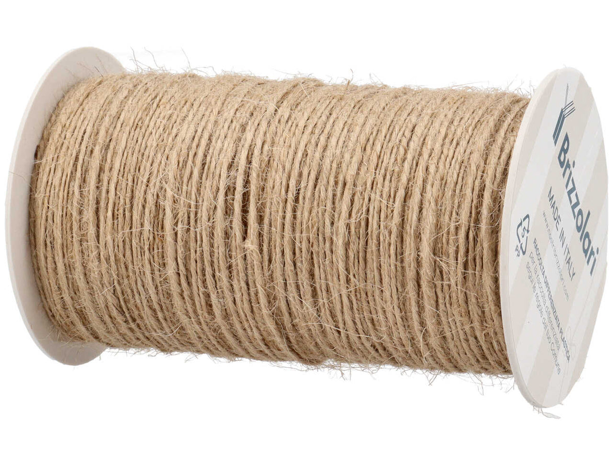 Nastro juta 262 0,2cmx50mt di colore naturale