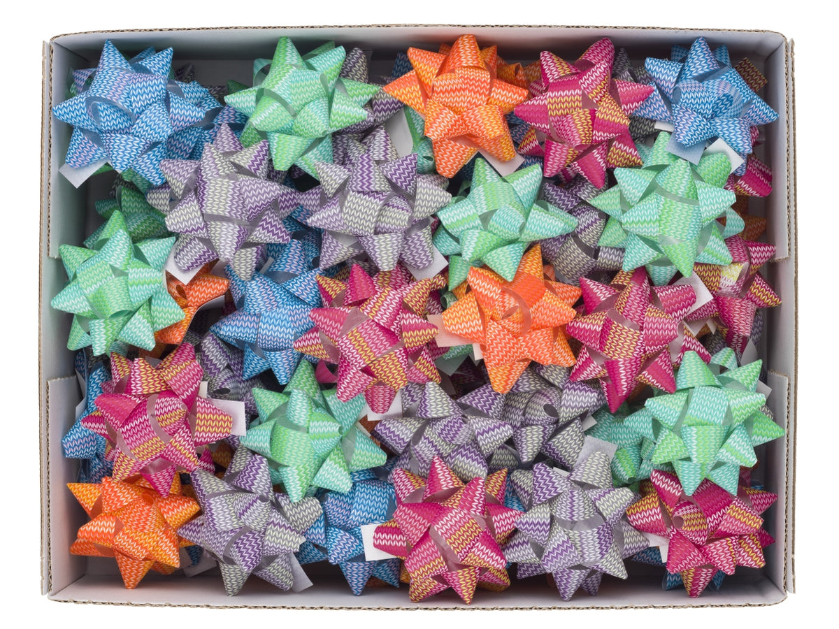 Coccarda decorata 68344 15mm assortite la confezione contiene 50 coccarde