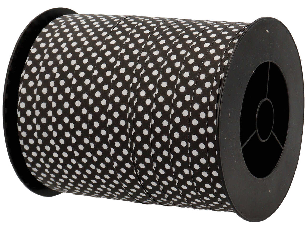 Nastro per torte pois 68162 1cmx250mt di colore nero