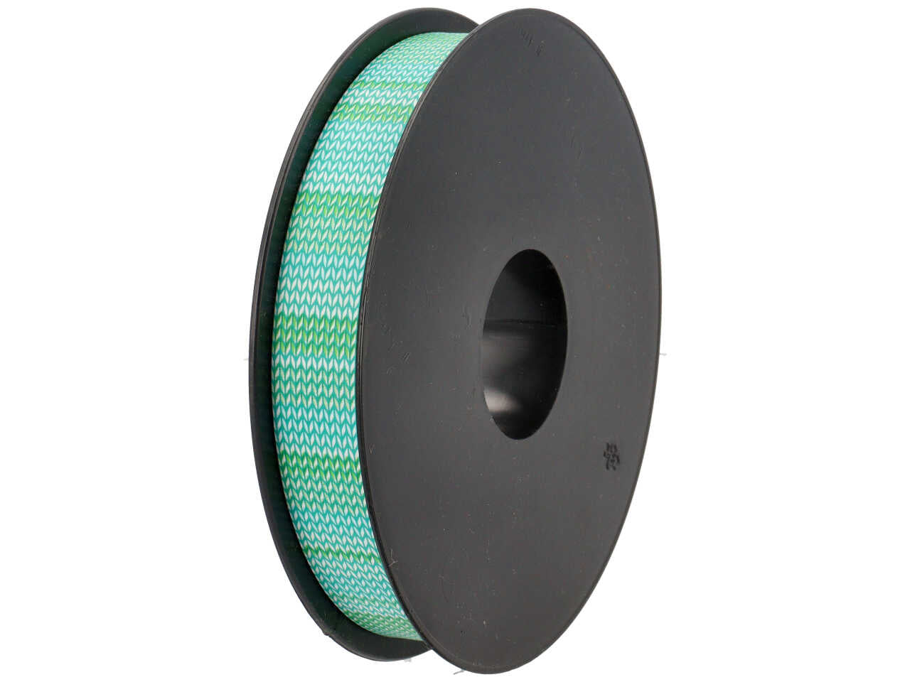 Nastro decorato 68344 2cmx100mt di colore verde