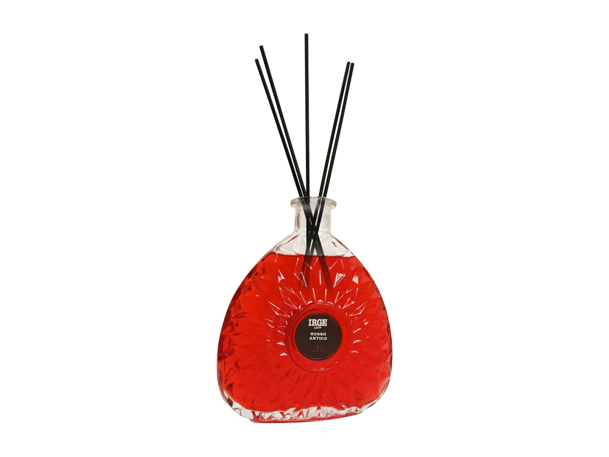 Diffusore di essenza con bacchette 700ml rosso antico