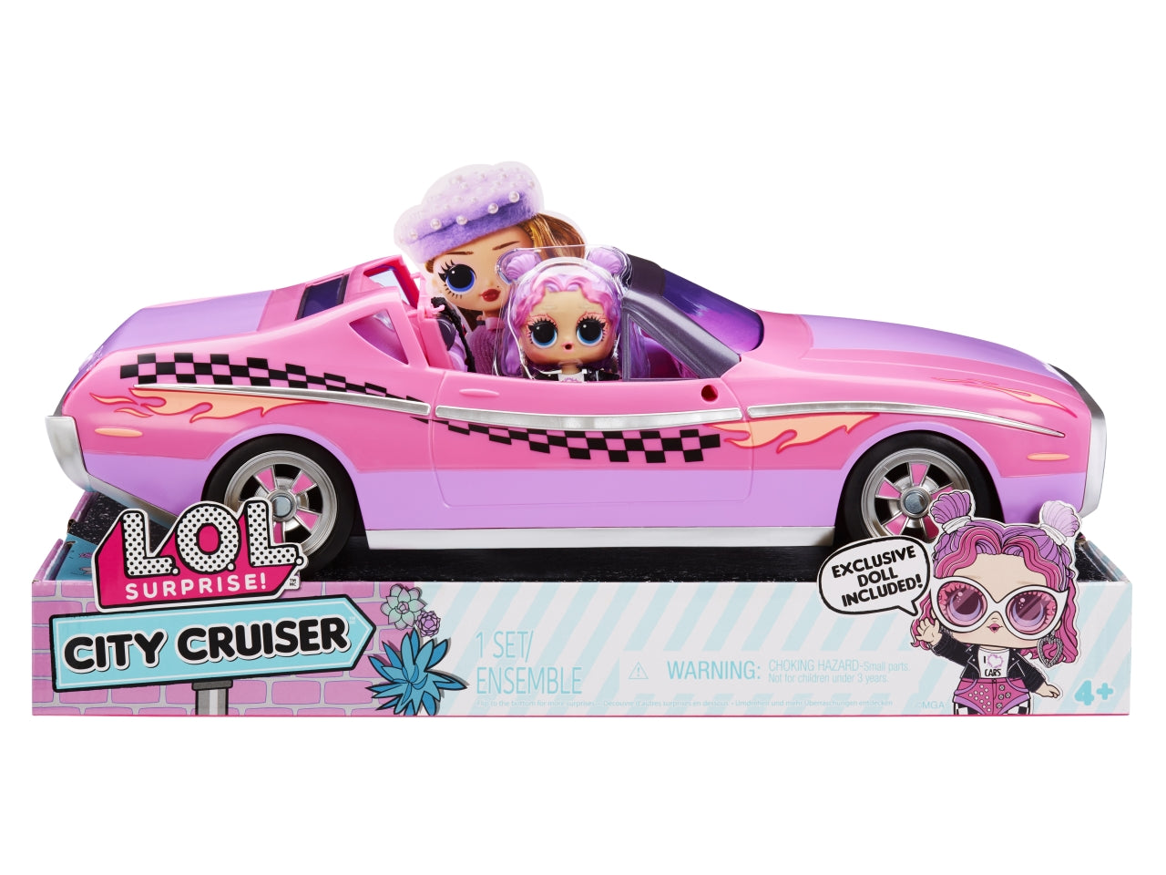 Lol surprise city cruiser auto sportiva $