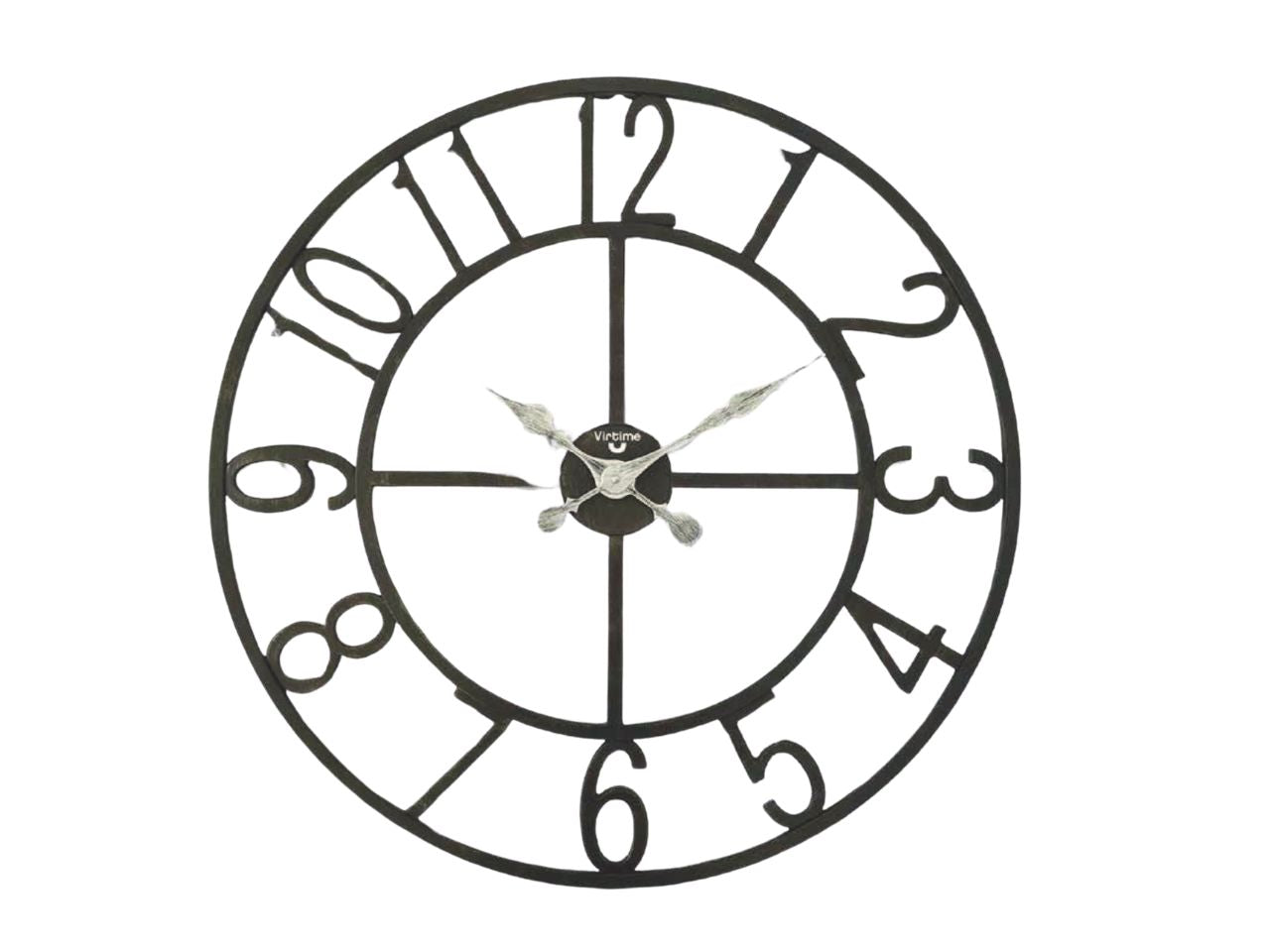 Orologio da parete abs d.70cm movimento sweep - modern numeri arabi