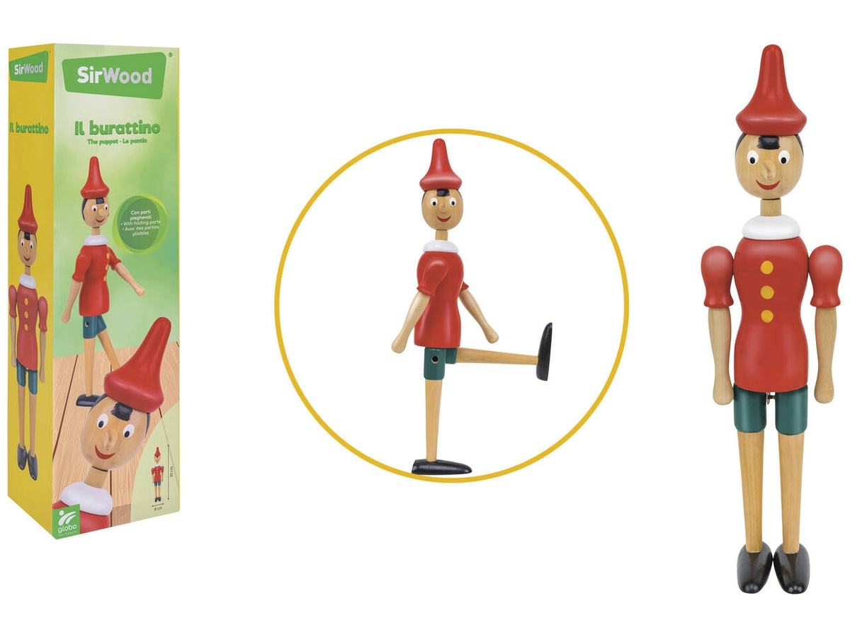 Pinocchio in legno 30cm