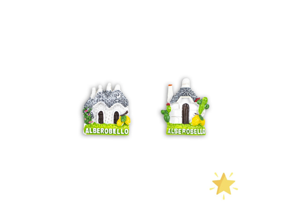 MAGNETE RESINA TRULLO ALBEROBELLO ASSORTITI