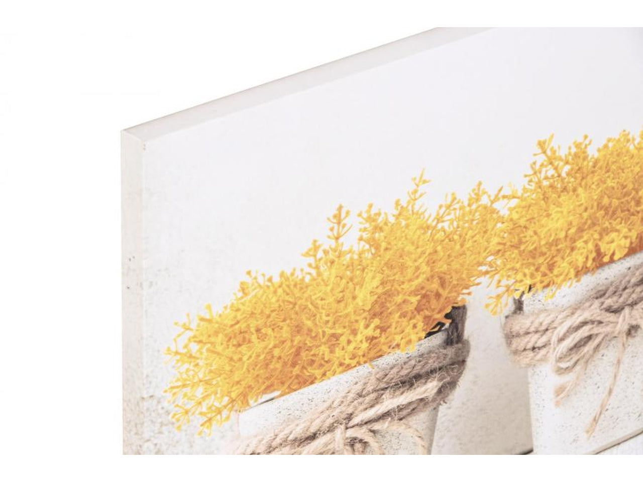 Quadro tela 60x1,8x30cm soggetto vasi in 2 modelli assortiti
