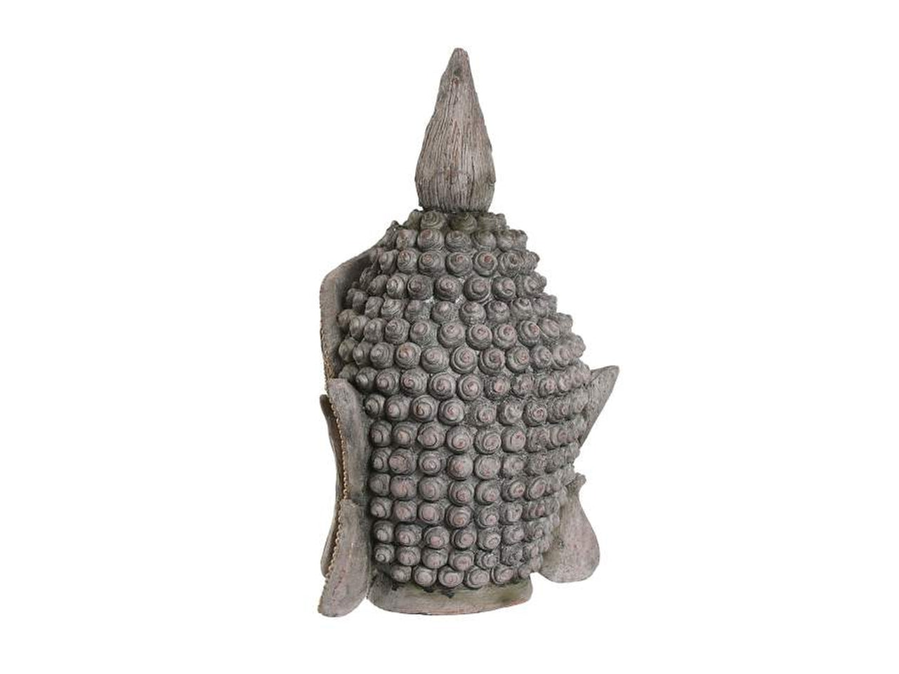 Statua balinese 28x23x46cm in magnesio di colore grigio