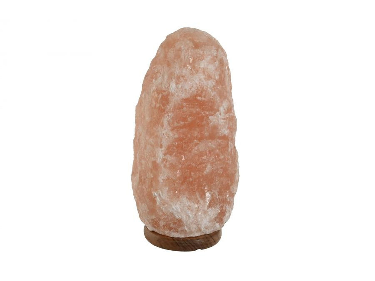 Lampada da tavolo a forma di roccia in mango 17x14x35cm
