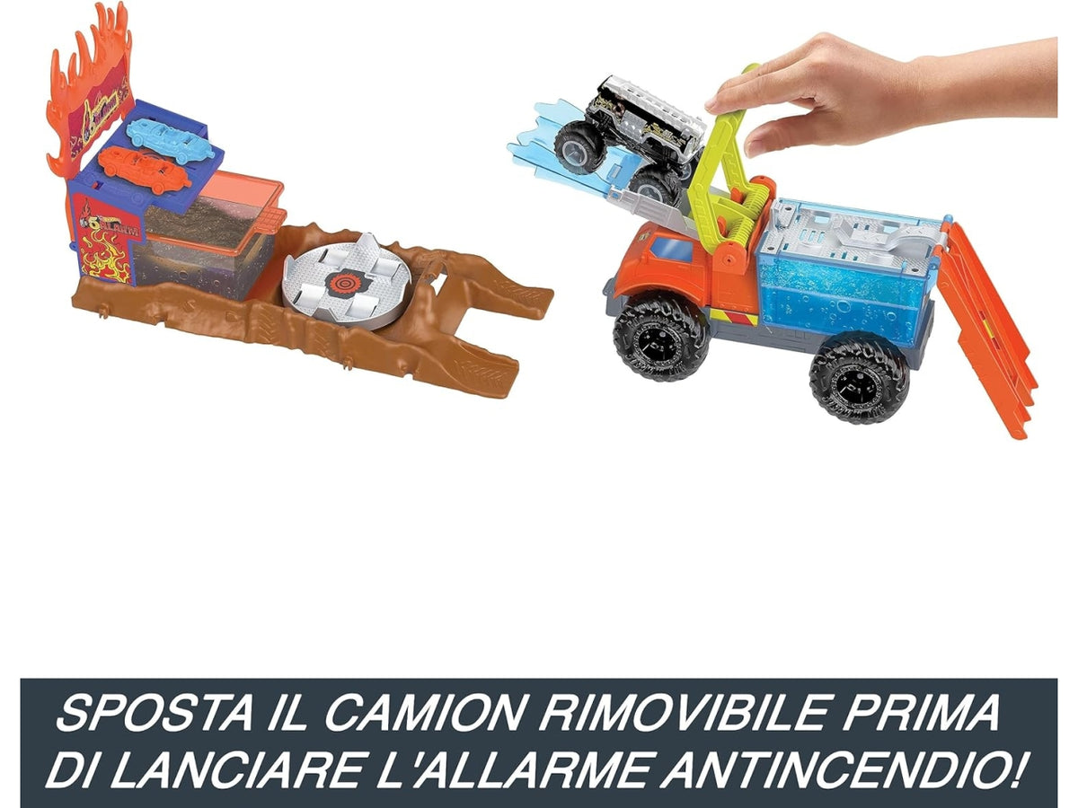 Hot wheels monster truck arena