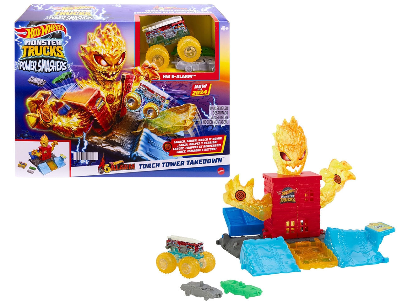 Hot wheels torre mostro di fuoco