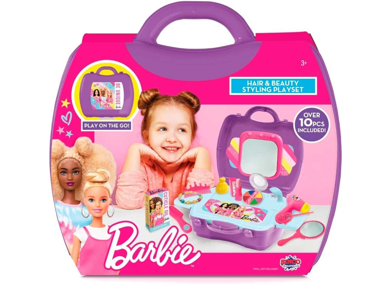 Barbie valigetta hair & beauty station