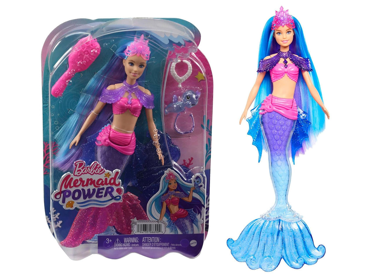 Barbie sirena mermaid power Malibu