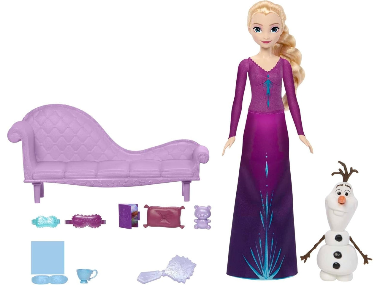Elsa e olaf sogni di neve con accessori