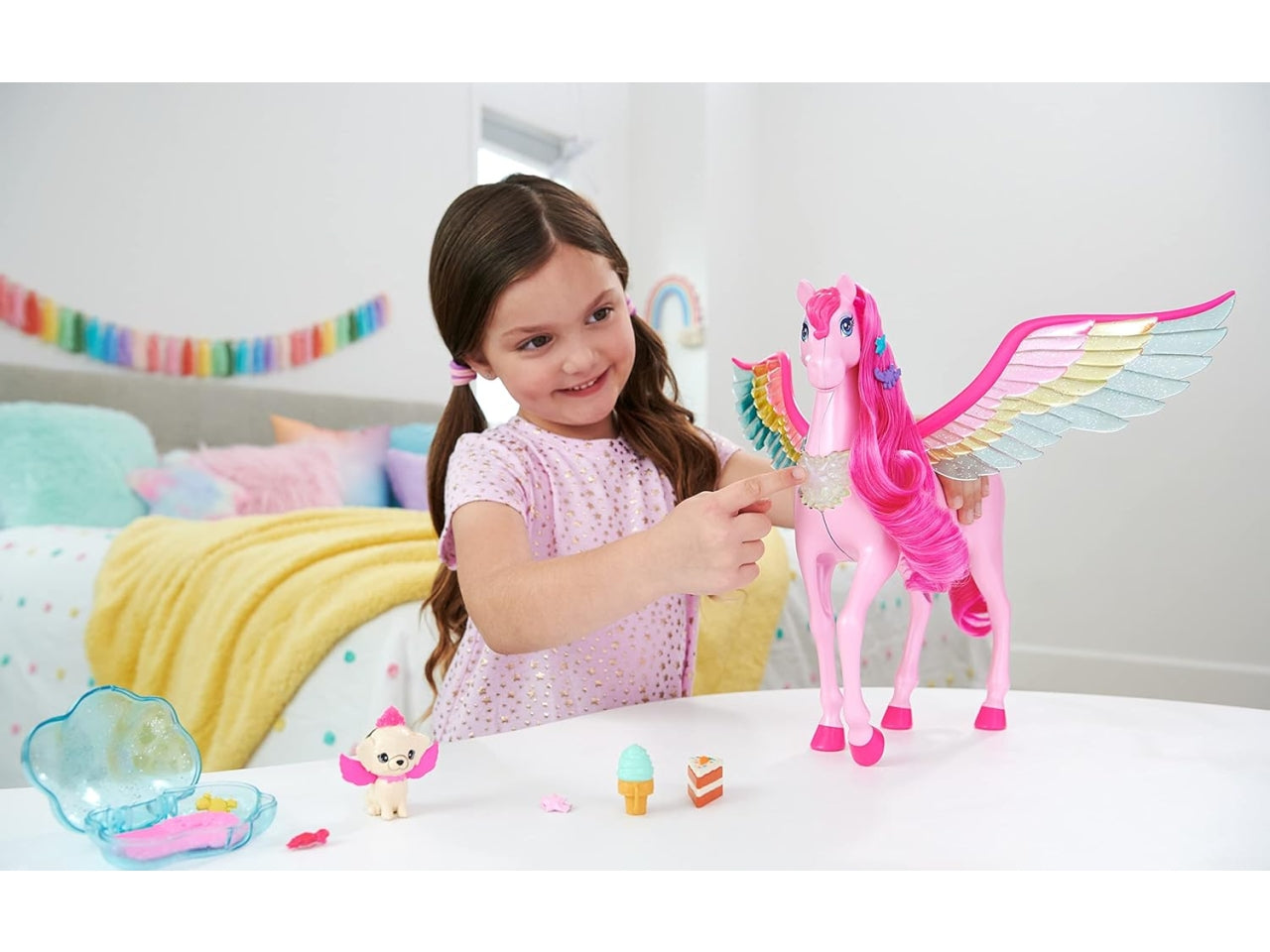 Barbie atom pegasus cavallo alato